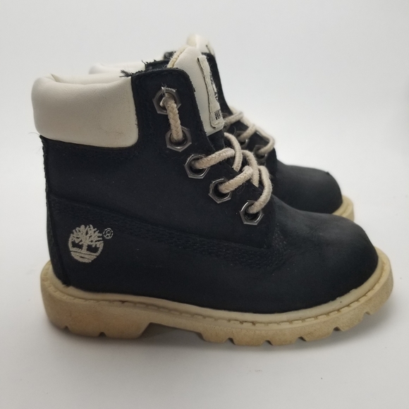 Timberland Toddler Boots - 5M - Black Leather - Picture 2 of 3
